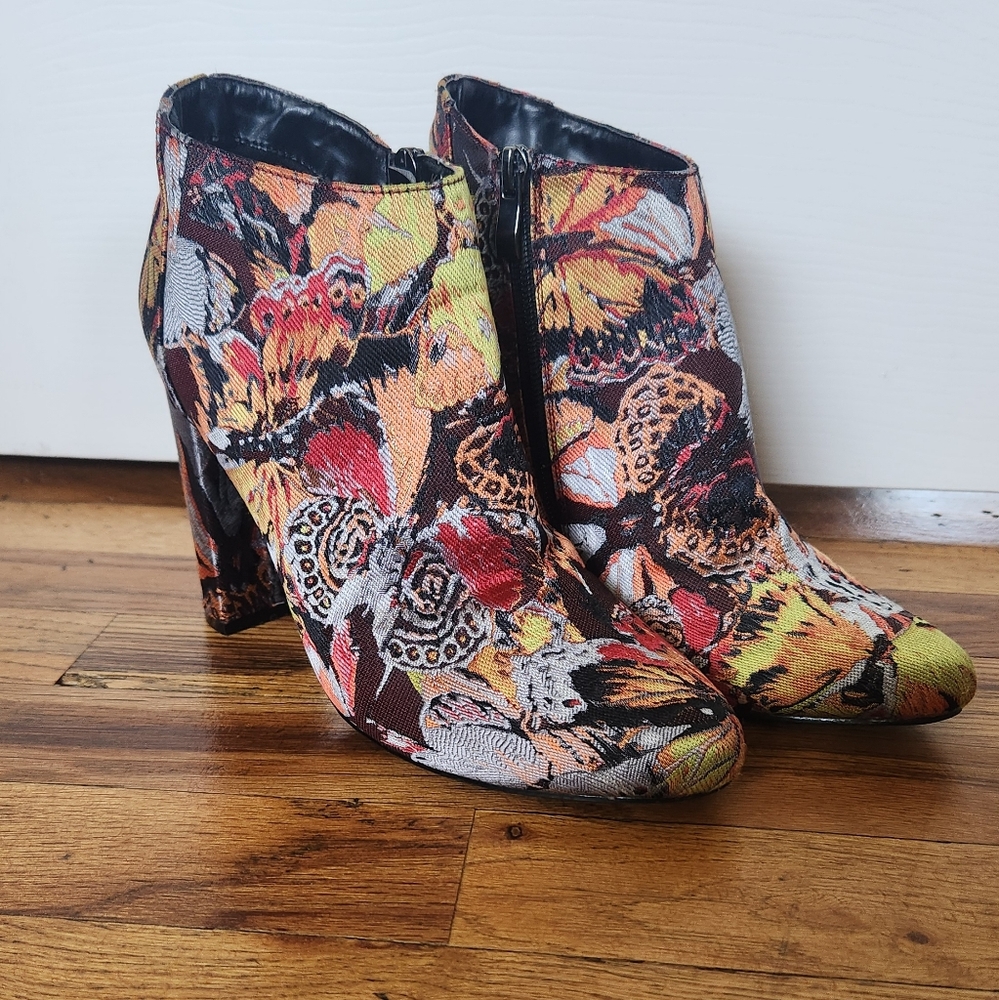 Patrizia Embriodered Ankle Boots